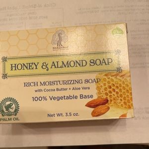 Honey & Almond Soap with Cocoa Butter & Aloe Vera  for Men and Women